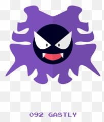 Gastly Ghost Kanto Pokemon Icon - Illustration Png,Gastly Png