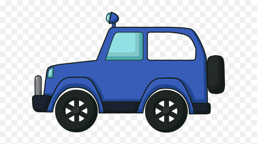 Jeep Azul Animado Clipart - Auto Jeep Animado Png,Jeep Png