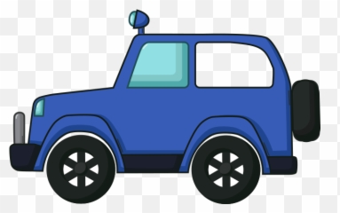Jeep Azul Animado Clipart - Auto Jeep Animado Png,Jeep Png