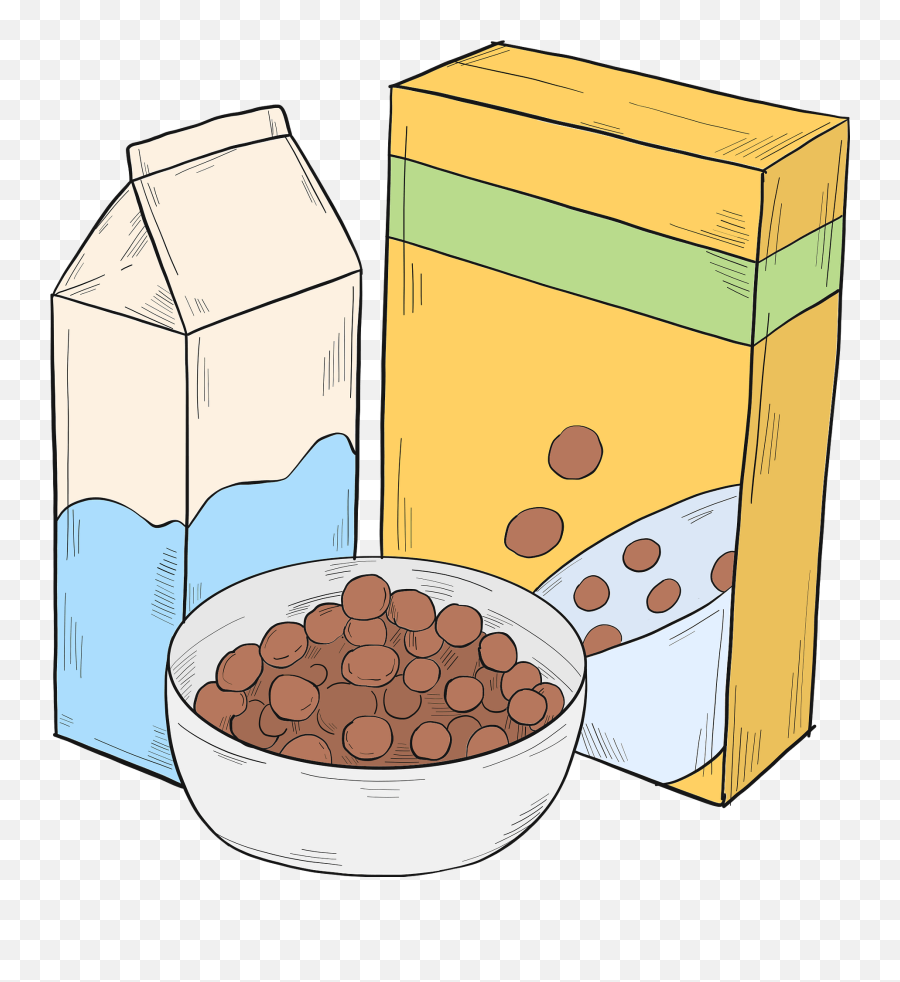 Clipart - Clipart Picture Of Cerial Png,Cereal Png