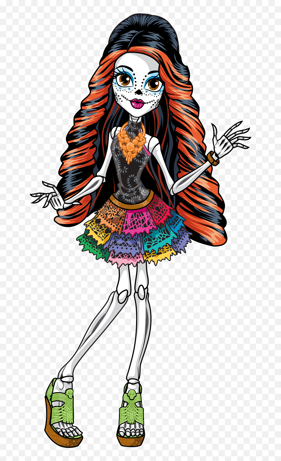Skelita Calaveras Monster High Wiki Fandom Png Calavera