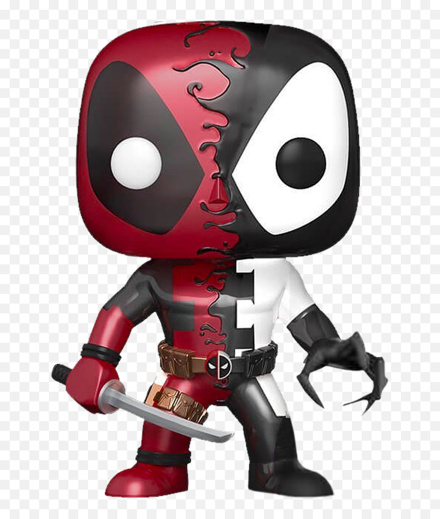 Marvel Funko Pop Deadpool Venom Metallic Pre - Order Deadpool Venom Funko Pop Png,Deadpool Transparent