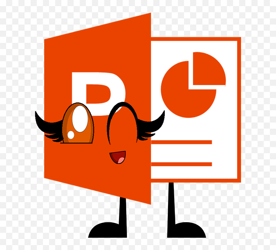 Powerpoint Is A Female Microsoft Office Application - Microsoft Power Point Gif Png,Microsoft Office Logo Png