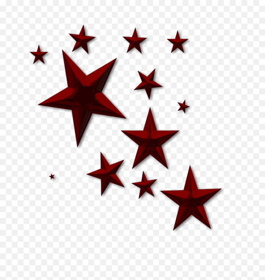 Red Stars Clip Art - Clip Art Blue Stars Png,Red Star Png