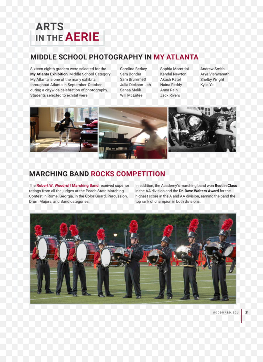 Middle School Photography In My Atlanta - Full Dress Png,Marching Band Png