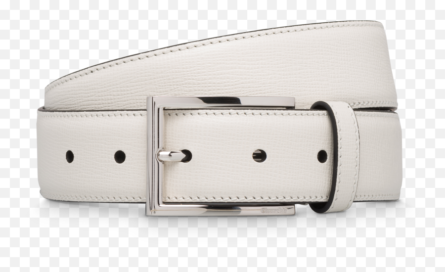St James Leather Belt White - White Leatherbelt Png,Gucci Belt Png