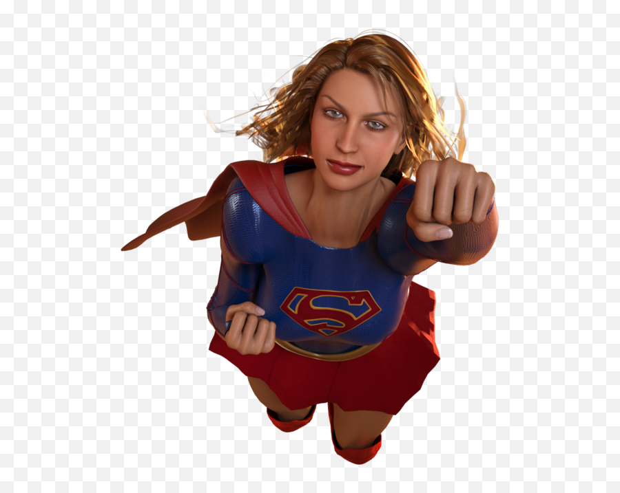 Melissa Benoist Supergirl Clark Kent - Transparent Supergirl Flying Png,Superwoman Png