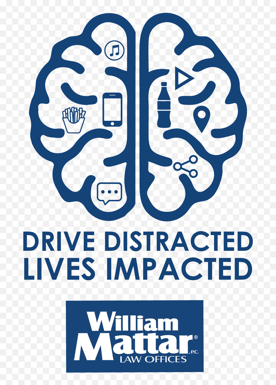 Drive Distracted Lives Impacted - Neurology Logo Design Png,Driving Logos