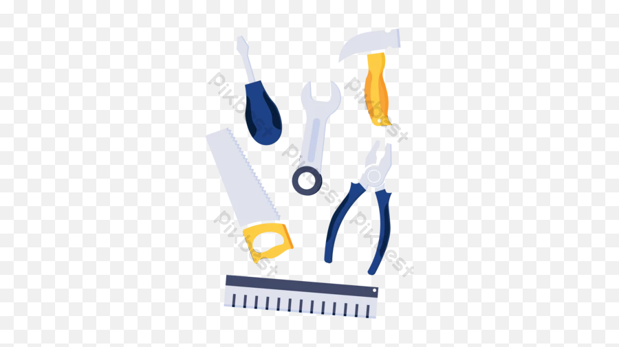 Vector Construction Tools Templates - Horizontal Png,Construction Tools Png