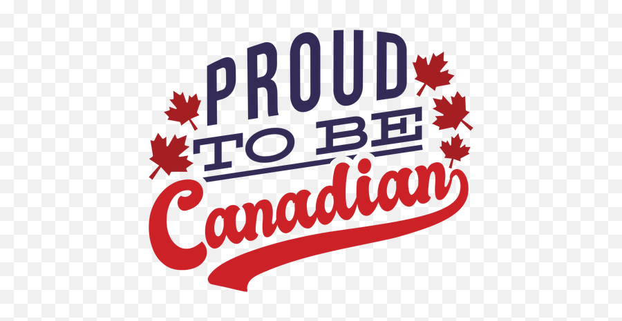 Proud To Be Canadian Maple Leaf Badge Sticker - Transparent Noodle Blues Png,Canadian Leaf Png