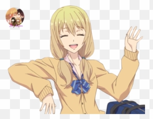 3d Citrus Png V31 Background Mob Big - School Girl Anime Render,Citrus Png