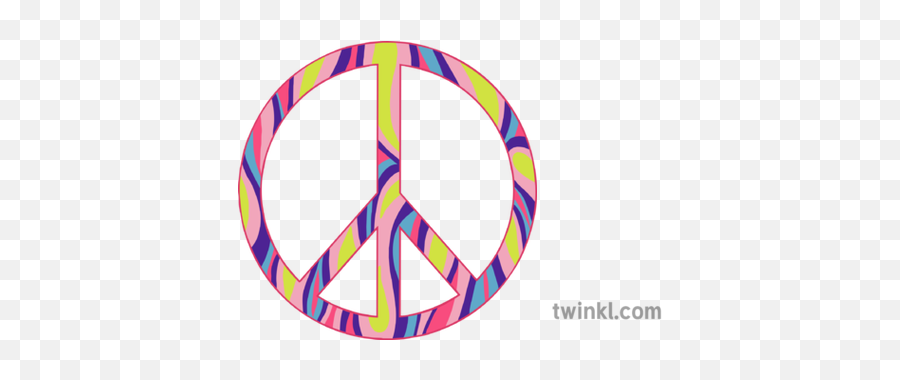 Peace Symbol 1 Illustration - Twinkl Language Png,Peace Symbol Png