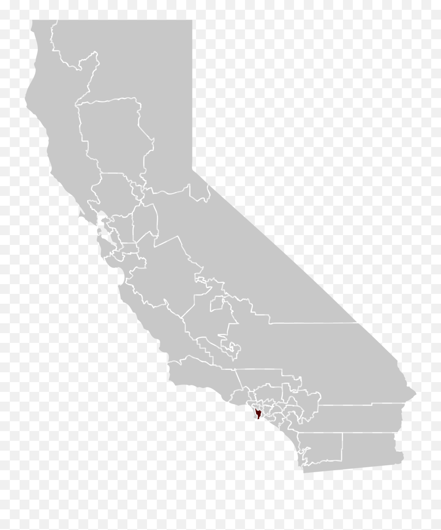 California Sd - California State Senate District 23 Png,California Map Png