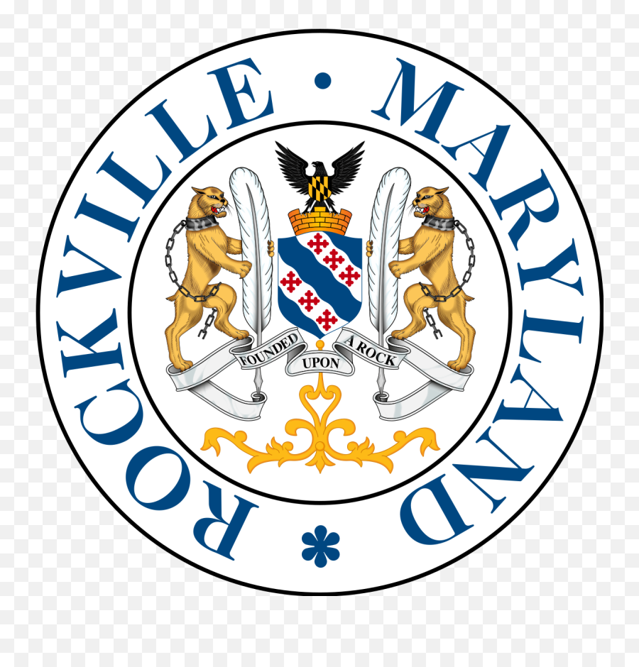 Seal Of Rockville Maryland - Seal Of Rockville Png,Maryland Flag Png