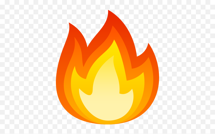 Emoji Flame Fire - Emojione Fire Emoji Png,Flame Emoji Transparent