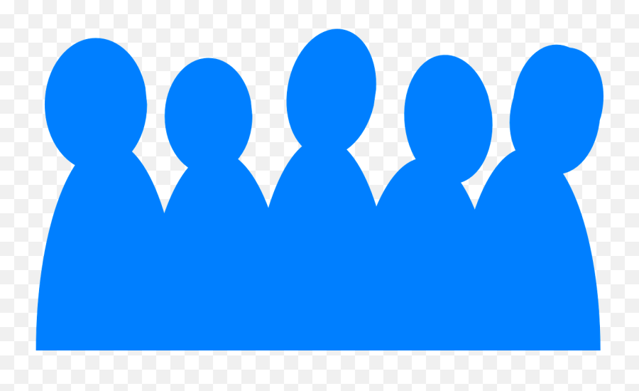 People Audience Group - Free Vector Graphic On Pixabay People Clip Art Blue Png,Audience Silhouette Png