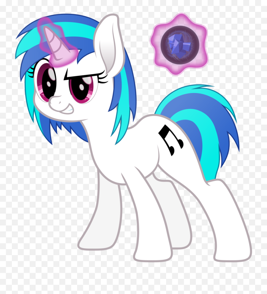 Unicorn Vector Pony - Mlp Background Ponies Dj Pon 3 Full Mythical Creature Png,Unicorn Vector Png