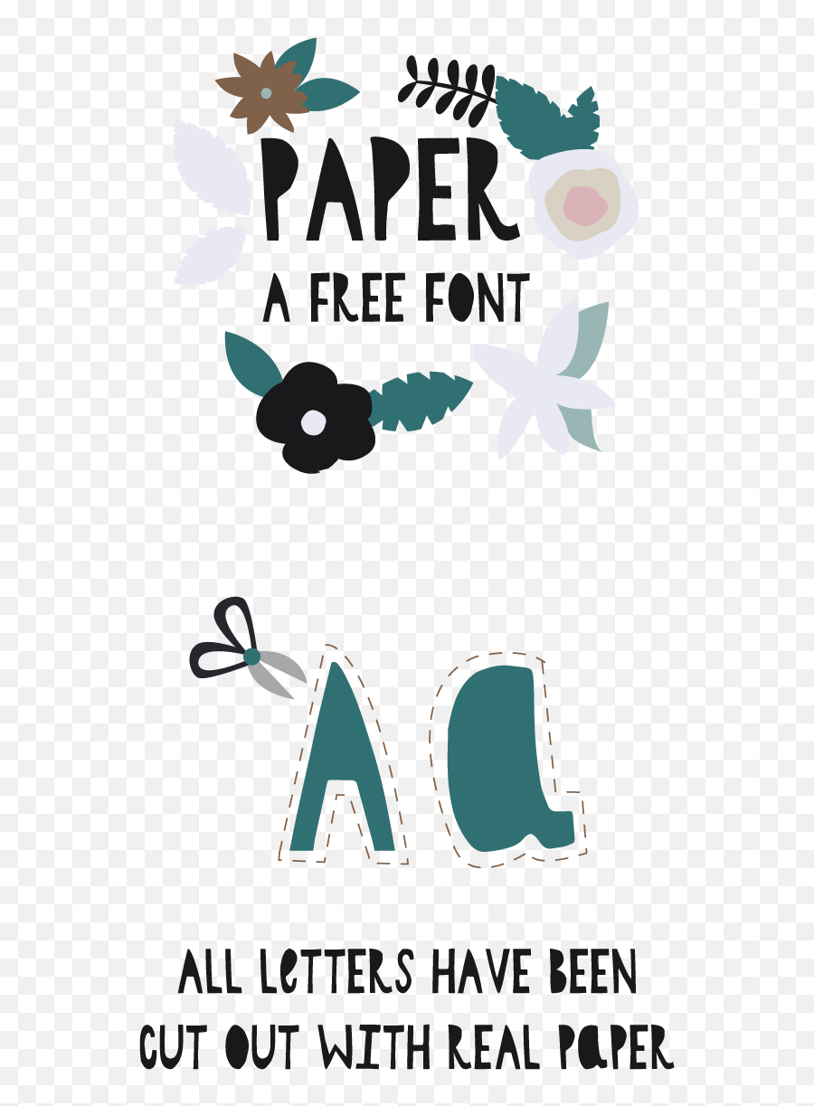 Behance - Paper Cut Out Fonts Png,Paper Hole Png