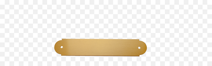 Satin Gold 34 X 4 Brass Decorative Plaque Plate - Skateboard Deck Png,Plaque Png