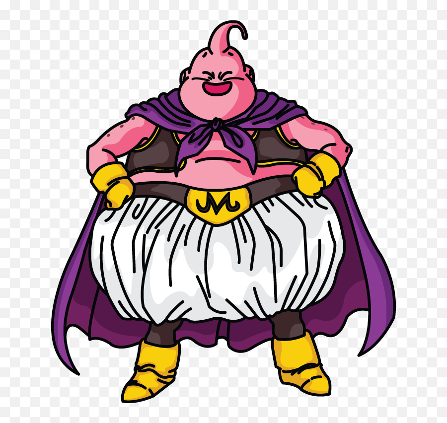 Majin Buu Anime Drawing Tutorial Httpbitly1qadqft - Fictional Character Png,Majin Buu Png