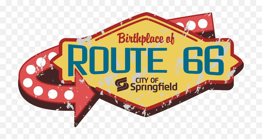 Pin - Route 66 Springfield Missouri Png,Route 66 Logo