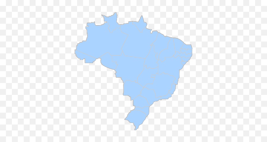 Mapa Brasil Regionais Png Svg Clip Art - 3d Printing Uae Market,Brasil Png