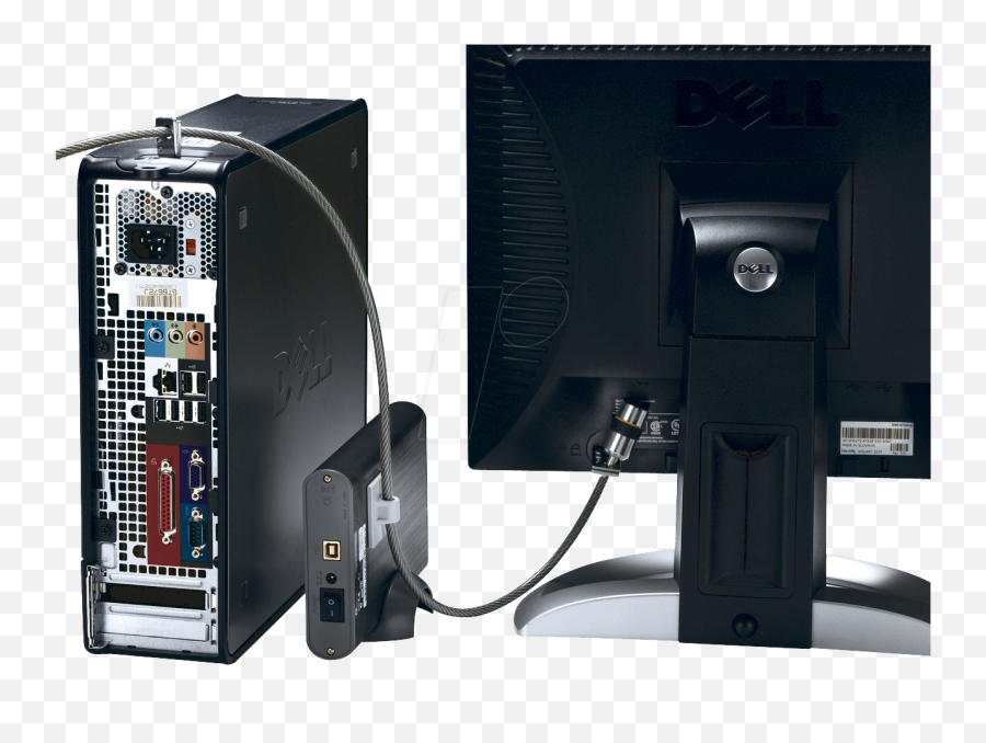 Download Locking System For Desktop Pc And Peripheral - Kensington Lock Desktop Pc Png,Devices Png