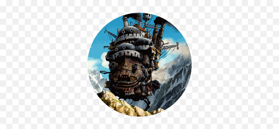 Marblecards - Collect The Web Sticker Png,Howls Moving Castle Icon
