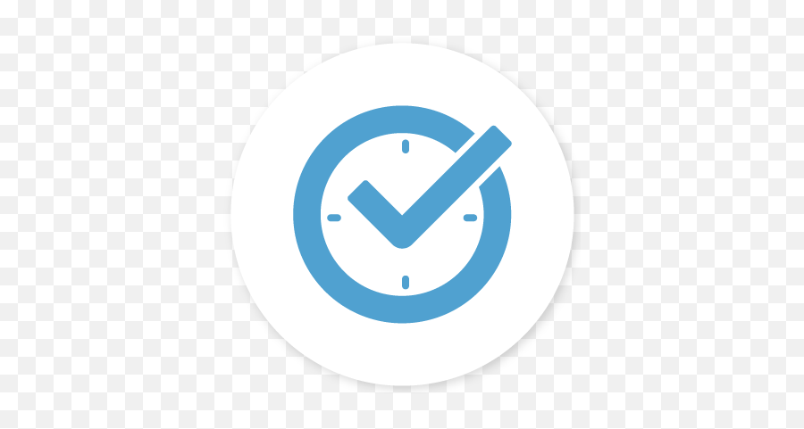 Professional Pooper Scooping - Clock Check Mark Png,Reliable Icon