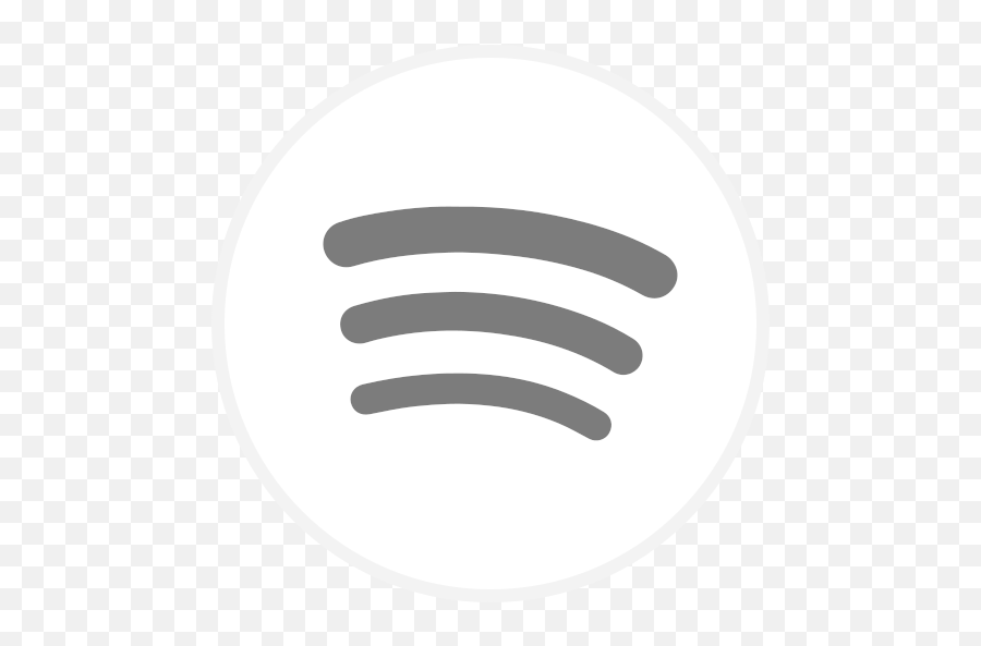 Logo Media Social Spotify Icon - Spotify Icon Schwarz Weiß Png,Black Spotify Icon