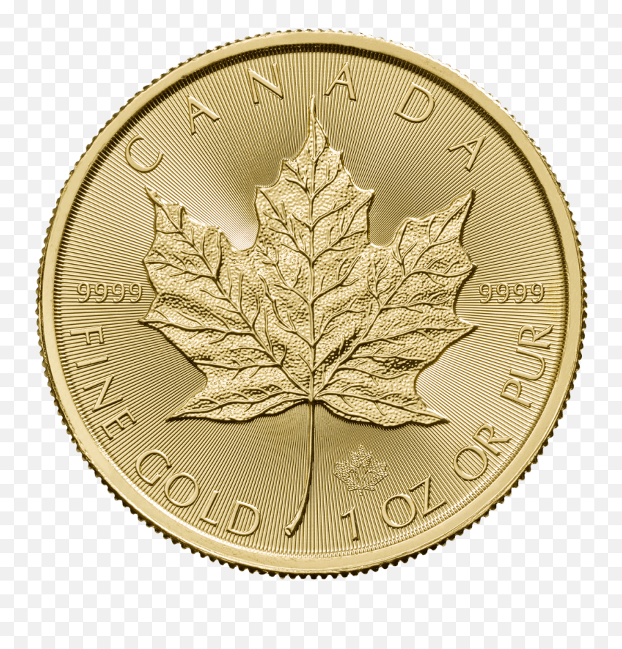 Canadian Maple Leaf Coins - Canadian Gold Maple Leaf Png,Canada Maple Leaf Png
