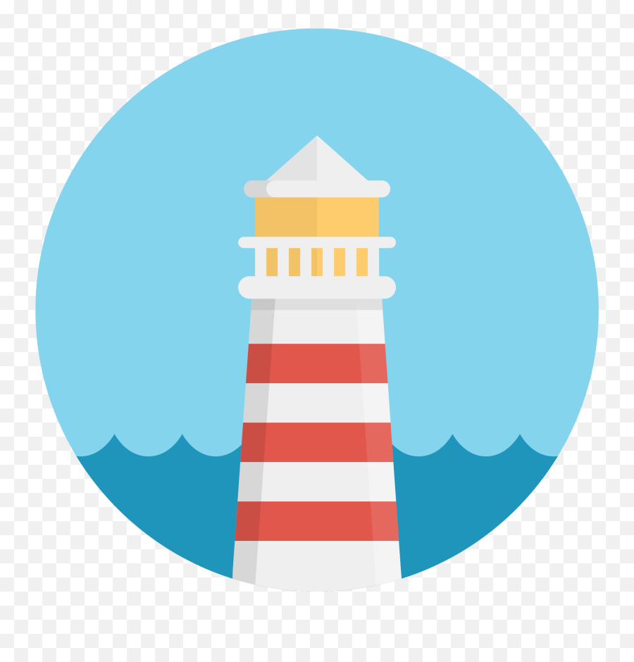 Lighthouse Clipart Png - Ocean Current Cliparts 4 Buy Clip Beacon Clipart,Icon 85 Airplane