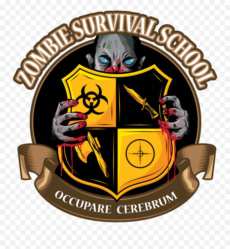 The Zombie Survival School - Circular Train Track Png,Zombie Fighter Icon
