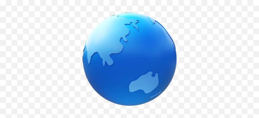 Globe Clipart Illustrations U0026 Images In Png And Svg - Vertical,Blue World Icon