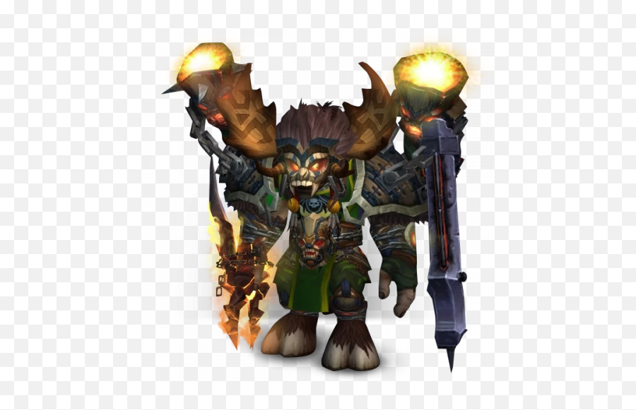 Wow Wod Characters For Mop - Kor Kron Shaman Set Dwarf Png,World Of Warcraft Cataclysm Icon
