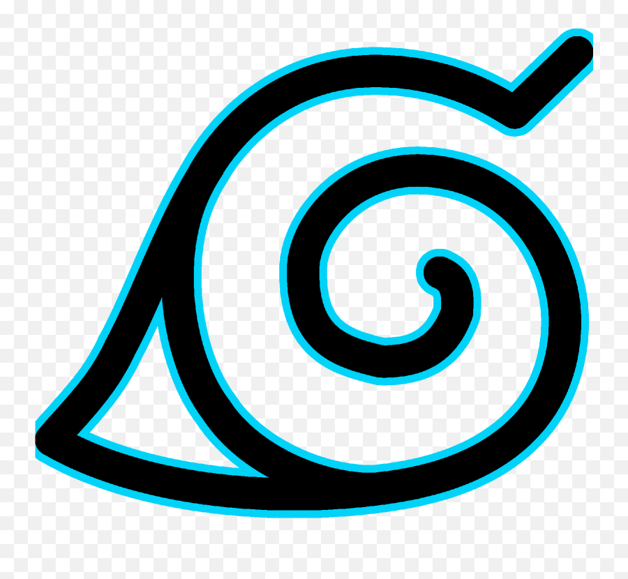 Konoha Logo Png 3 Image - Charing Cross Tube Station,Naruto Logo Png