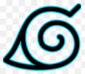 Konoha Logo Png 3 Image - Charing Cross Tube Station,Naruto Logo Png