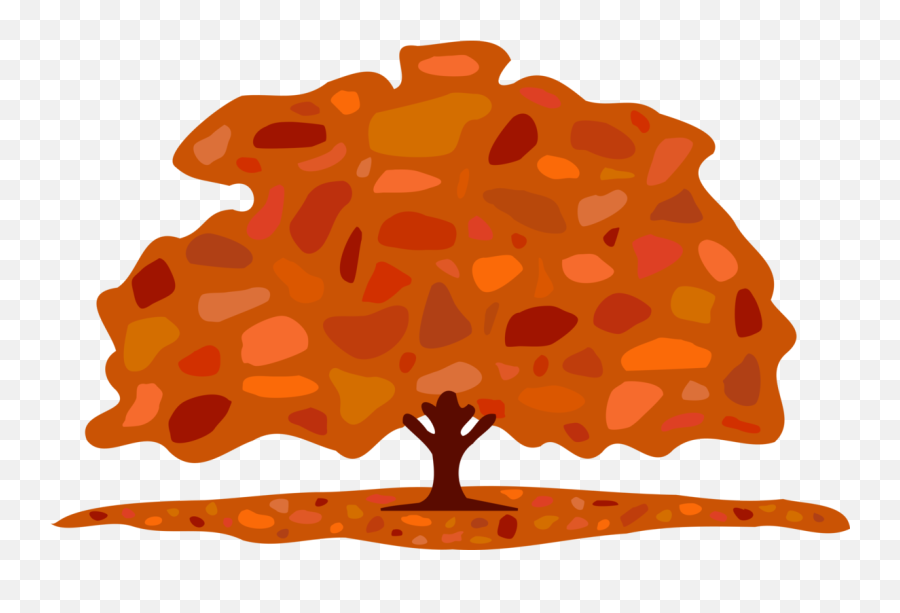 Orangetreeautumn Png Clipart - Royalty Free Svg Png Large Png Fall Tree Clipart,Orange Tree Png