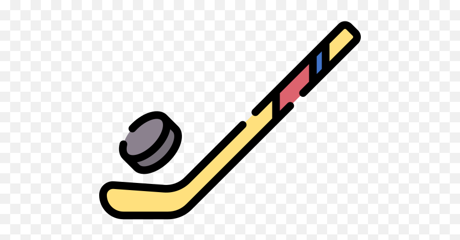 Hockey Stick - Free Sports Icons Ice Hockey Stick Png,Hockey Stick Icon