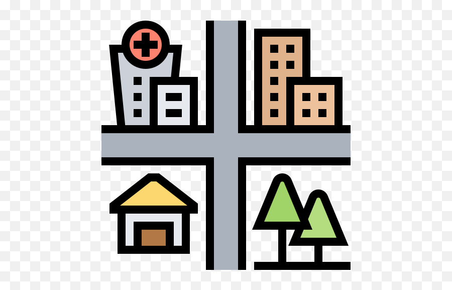 Infrastructure - Free Maps And Location Icons Infrastructure Flat Icon Png,It Infrastructure Icon