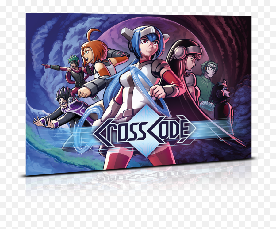 Crosscode Collectoru0027s Edition Pc - Preorder U2013 Strictly Crosscode Poster Png,Star Wars Knights Of The Old Republic Icon