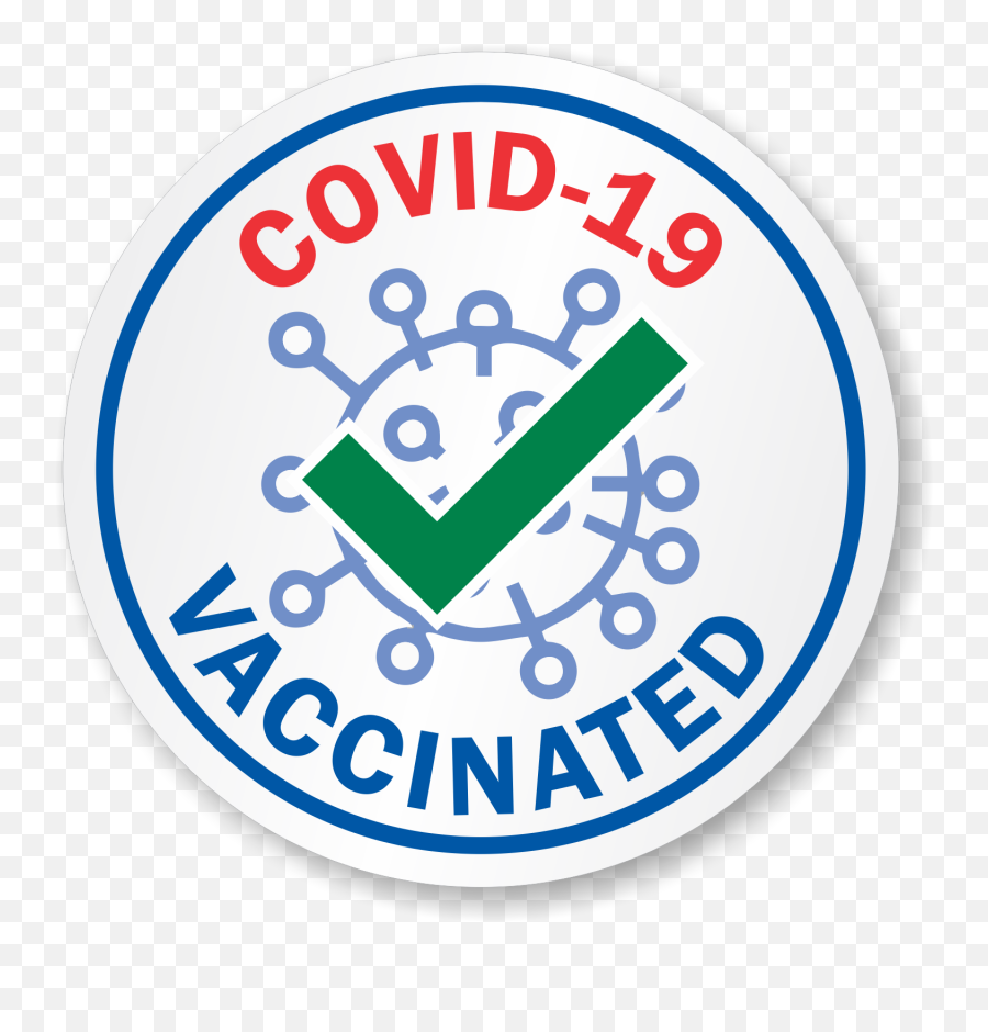 Covid - 19 Vaccinated Conformable Vinyl Labels Free Shipping Language Png,2008 Icon Helmet