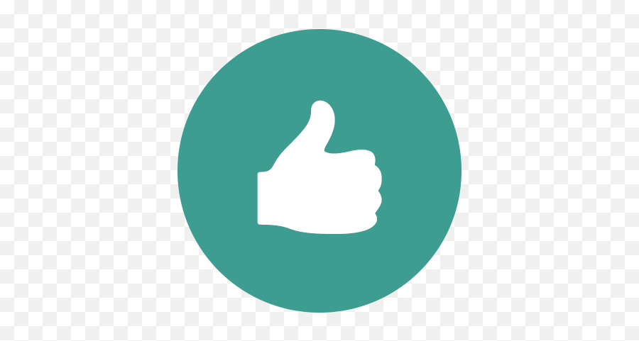 Download Icon Thumbs Up - Teal Location Icon Png Image With Music Circle Icon,Thumbs Up Icon Png