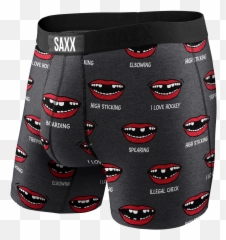 Vibe Boxer Brief - Charcoal Puck Tooth U2013 Saxx Underwear Saxx Png,Redsnow Icon