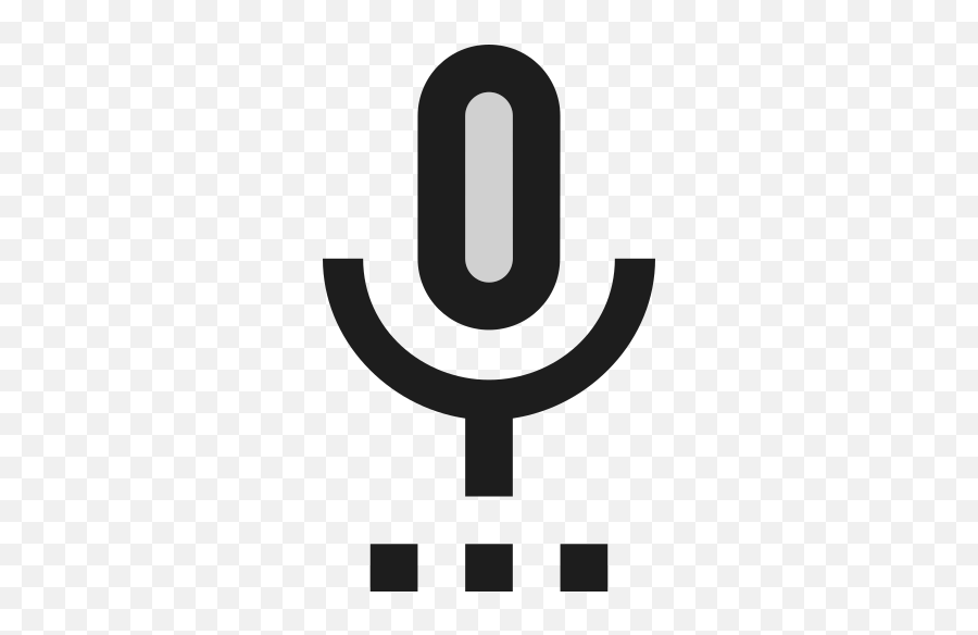 Settings Voice Free Icon Of Material Icons Collection Duetone - Dot Png,Google Voice Icon