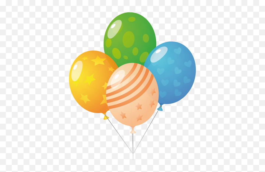 Happy Birthday Ballons Icon - Clipart Best Baloons Icon Png,Free Christmas Icon Set