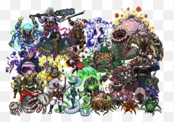 Top - Down Action Roguelite Game Devil Slayer Raksasi Illustration Png,Tree Top Down Png