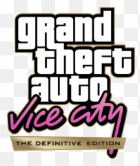 Filegrand Theft Auto Vice City - Definitive Edition Logo png