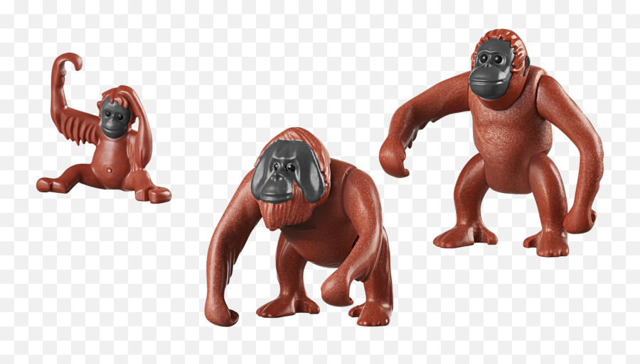 Orangutan Family - 6648 Playmobil Playmobil Orangutan Family Png,Orangutan Icon
