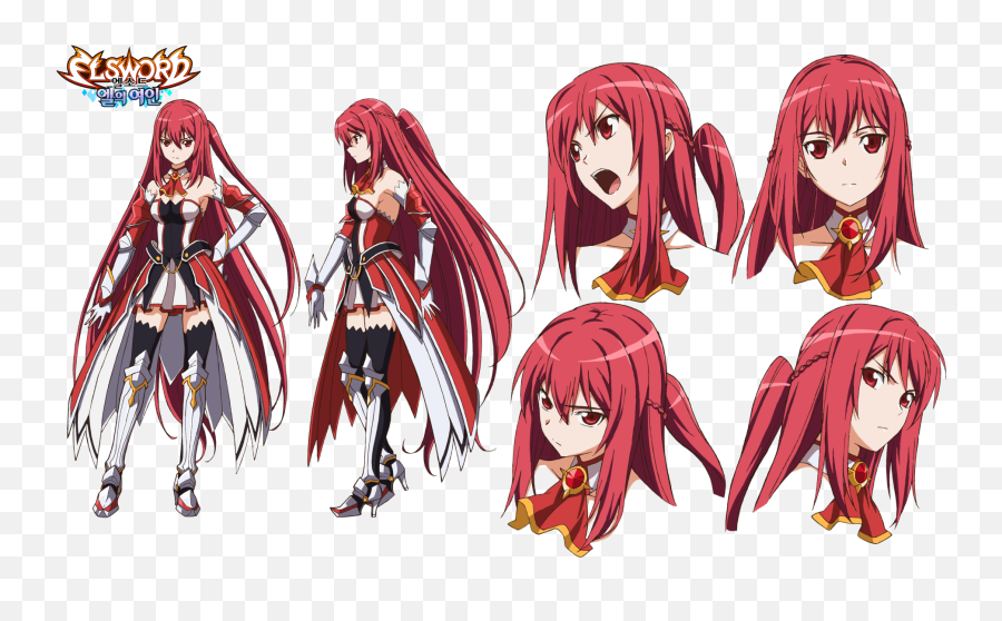 Download Https - Elsword El Lady Png,Anime Characters Png
